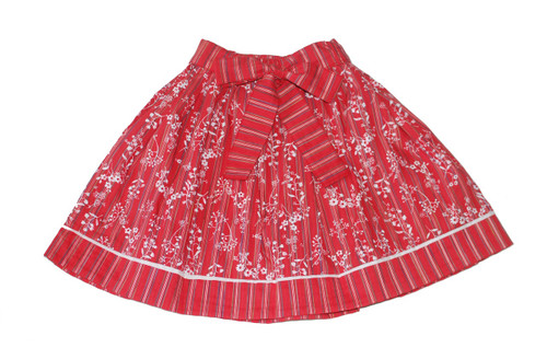 Sample Sale Red Stripes Red Skirt -18m Sample Sale Red Stripes Red Skirt -18m