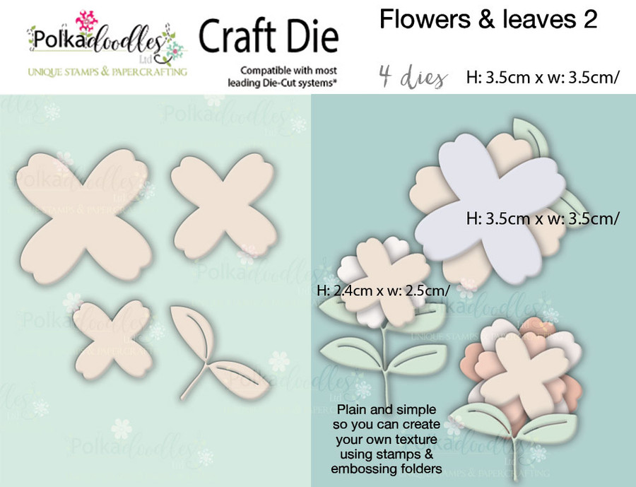 Flowers 2 - Craft cutting die