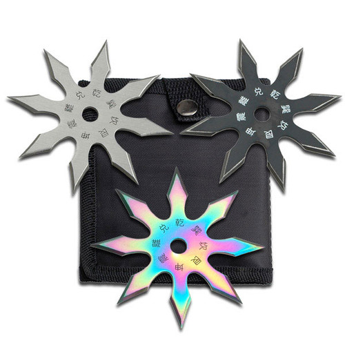4" 8-Point Ninja Throwing Stars