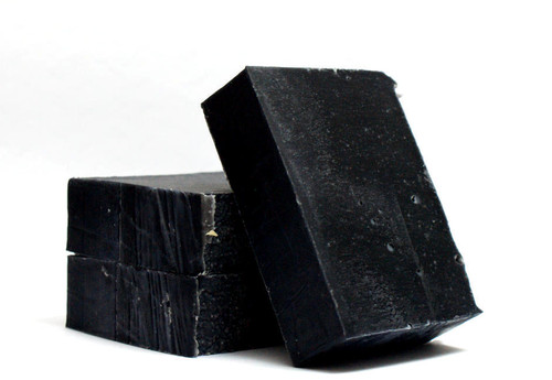 Activated Bamboo Charcoal Soap with Lavender Essential Oil