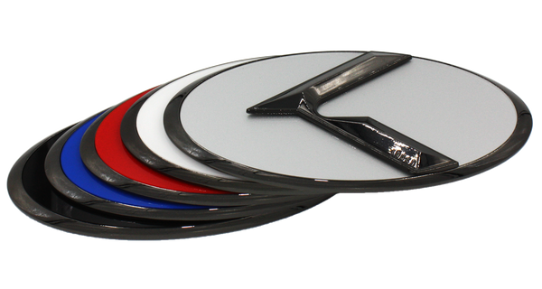 LODEN 3.0 K Badges (ICE-BLACK EDGE) for Kia Models (100+ Colors) LODEN 3.0 K Badges (ICE-BLACK EDGE) for Kia Models (100+ Colors)