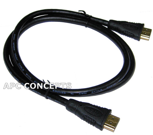 1m HDMI High Speed with Ethernet Male - Male Cable 1m HDMI High Speed with Ethernet Male - Male Cable