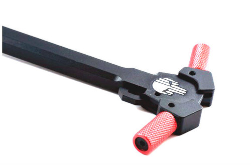 Punisher - AR15 Claymore Charging Handle .223 .556 (Red Grips) Punisher - AR15 Claymore Charging Handle .223 .556 (Red Grips)