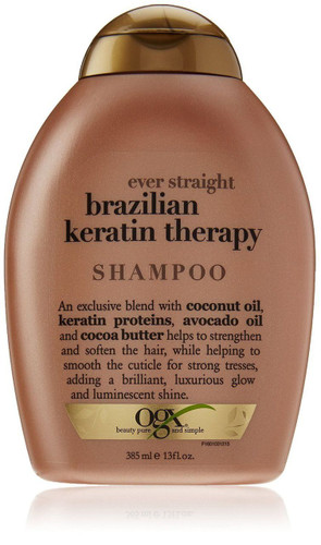 OGX Shampoo, Ever Straight Brazilian Keratin Therapy, 13oz