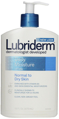 Lubriderm Daily Moisture Lotion Normal to Dry Skin, 16 Oz