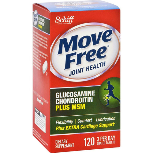 Move Free Advanced Glucosamine Chondroitin Plus MSM extra cartilage support-120c