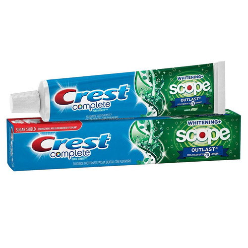 Crest Baking Soda & Peroxide Whitening with Tartar Protection, Toothpaste 4 Oz