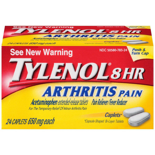 Tylenol 8 Hour Arthritis Pain Caplets 24 Count