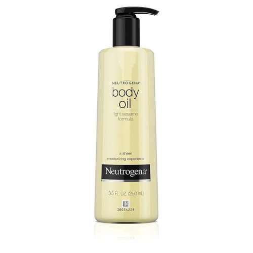 Neutrogena Body Oil Light Sesame Formula 8.5 Fl. Oz