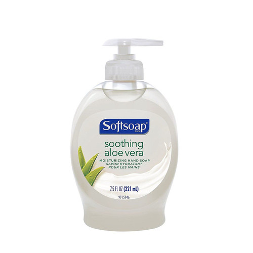 Softsoap Moisturizing Hand Soap w/Aloe, Liquid, 7.5 Oz Pump