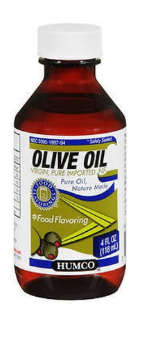 Humco Olive Oil 4 oz Food Flavoring Natural Pure Oil