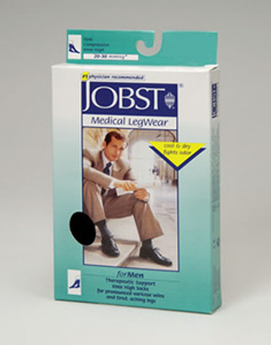 Jobst for Men 20-30 mmHg Open Toe Knee high