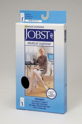 Jobst Opaque Open Toe Knee Highs 15-20 mmHg