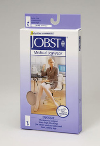 Jobst Opaque Closed Toe Knee Highs 30-40 mmHg
