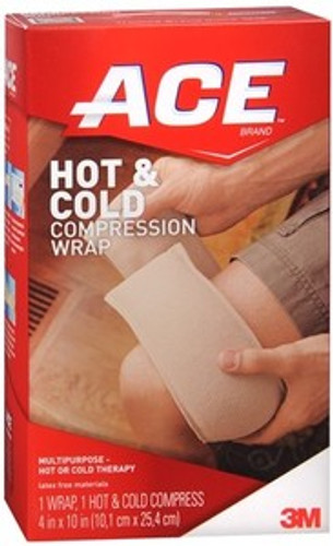 Ace Hot And Cold Compression Wrap Reusable 1 Each