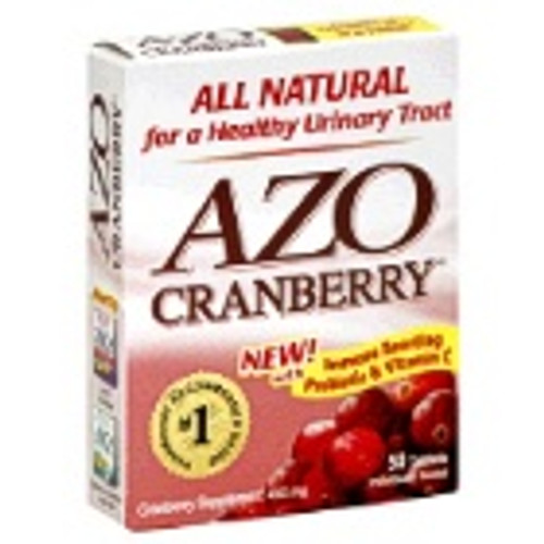 AZO Cranberry Supplement, Immune Boosting Probiotic & Vitamin C Tablets 50 ea