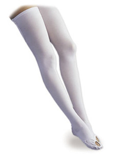 Activa Thigh High Anti-Embolism Stockings With Inspection Toe Window 18 Compression