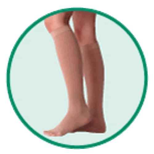 Juzo 3513AD Varin Unisex OPEN TOE Knee Highs 40-50 mmHg