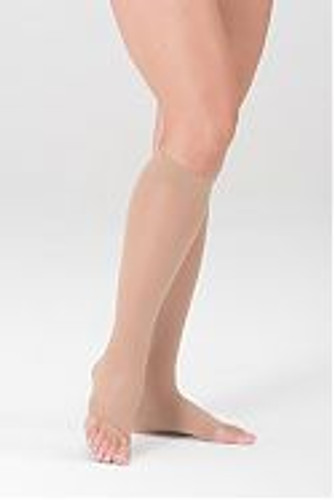Mediven Sheer & Soft Women's OPEN TOE Knee Highs 20-30 mmHg
