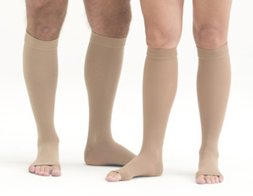 Mediven Forte 40-50 mmHg Extra Wide Calf Open Toe Knee Highs