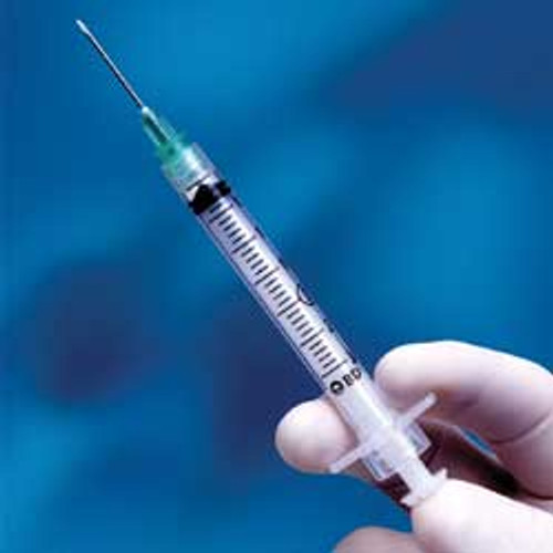 BD Syringe 3ml 23 Gauge 1 Inch Needle