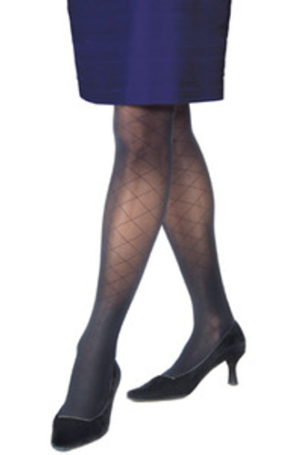 Jobst Diamond Pattern UltraSheer Thigh Highs 20-30mmHg