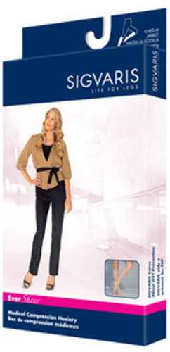 Sigvaris 780 EverSheer 15-20 mmHg Women's Closed Toe Knee Highs - 781C
