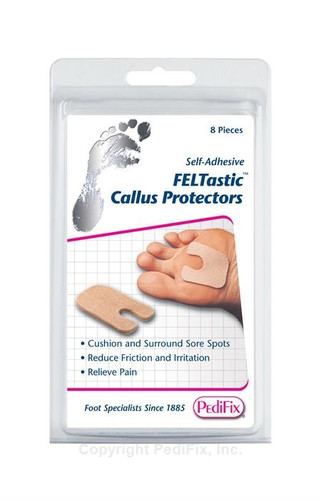 Pedifix Felt Callus Protectors- 8 per Pack