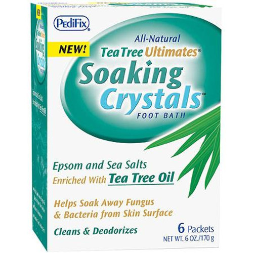 Pedifix Tea Tree Ultimates Soaking Crystals - 6 packets