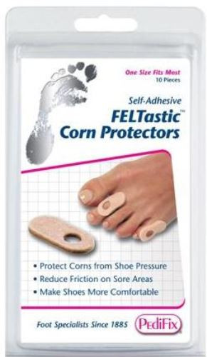 Pedifix Felt Corn Protectors-10 Per Pack