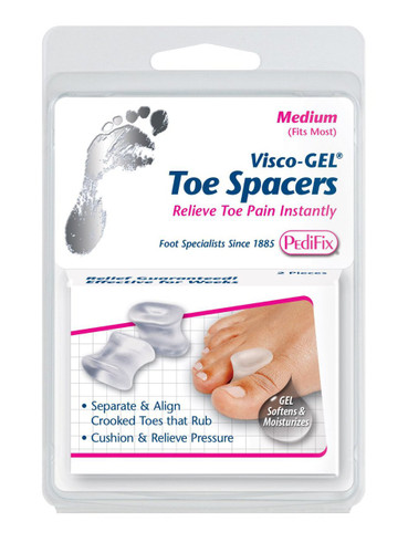Pedifix Visco-Gel Toe Spacers - 2 each