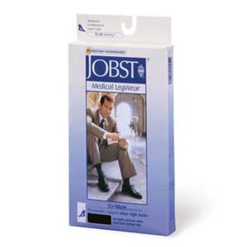 Jobst Knee High Compression Stockings For Men 15-20mmHg