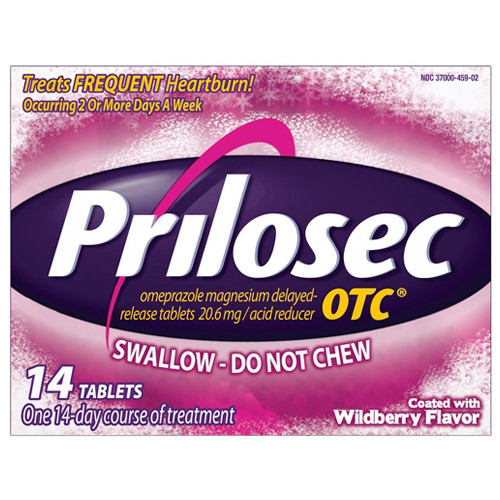 Prilosec Otc Tablet Wild Berry 14ct