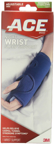 ACE Night Wrist Sleep Support 1 ct, Helps relieve carpal tunnel symptoms