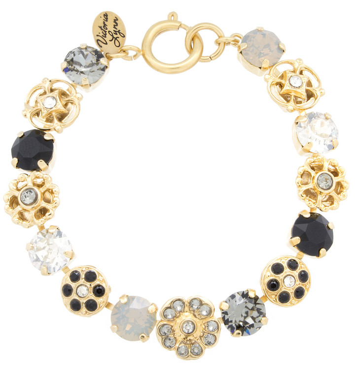 8mm Flower Sparkle Collection Bracelet