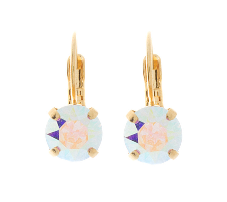 Children's 8mm Dangle Earrings Gold