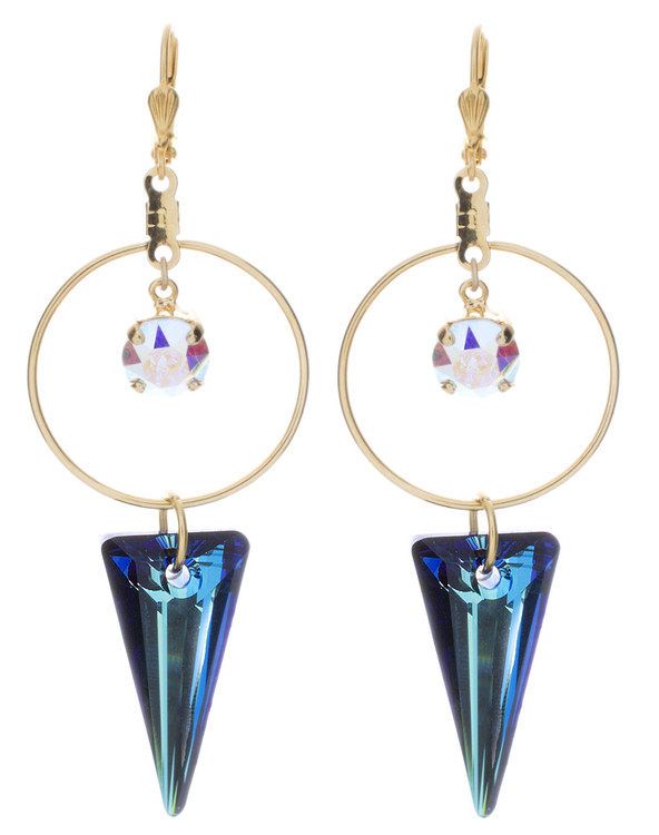 Kite - 8mm Drop Hoop - Bermuda Blue