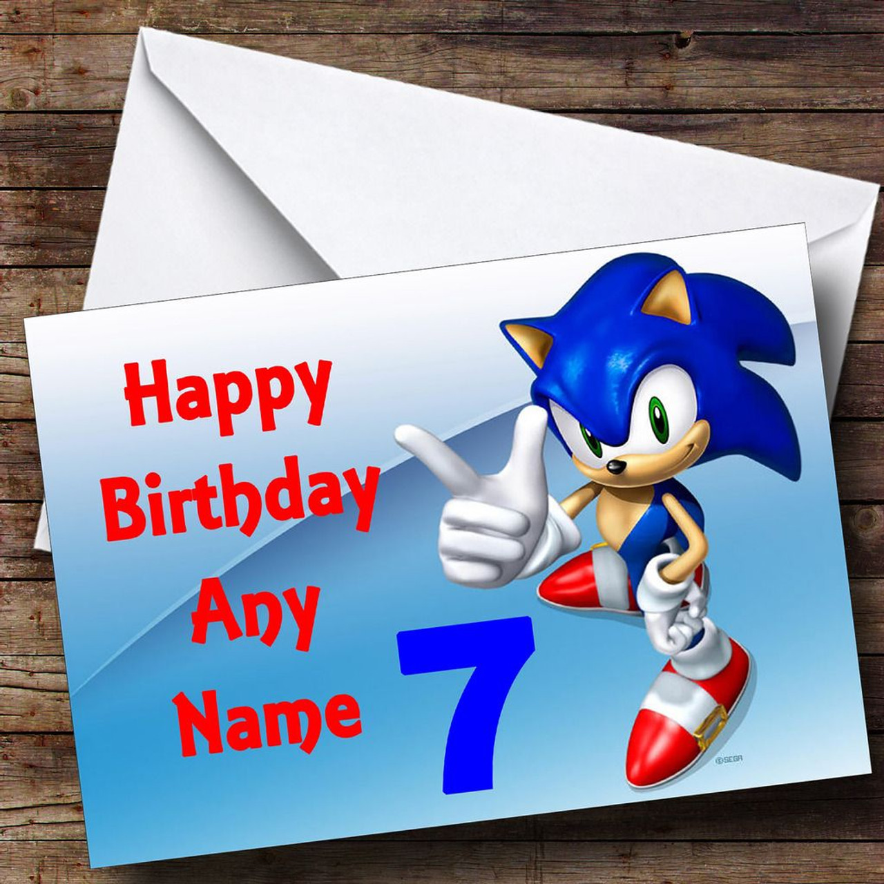 Sonic Birthday Cards Printable Printable World Holiday