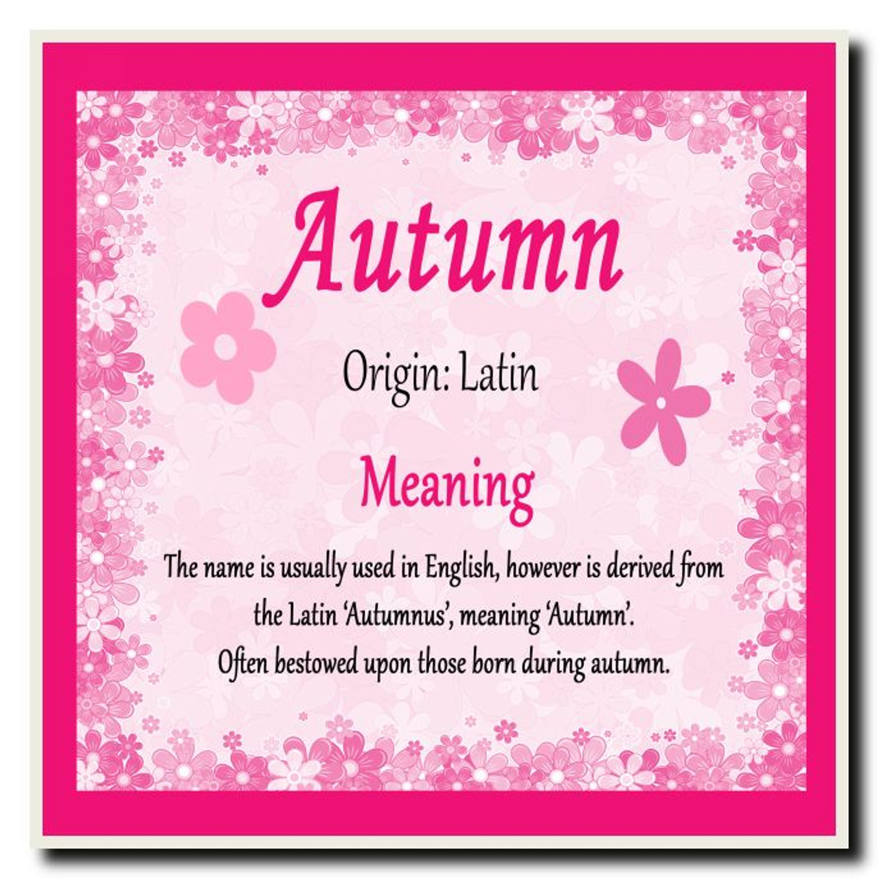 autumn meaning