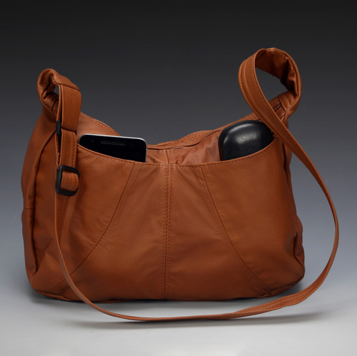 Hidden Pocket Hobo Bag