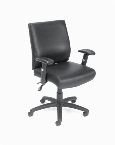 BOSS CARESOFT MID-BACK W/SEAT SLIDER