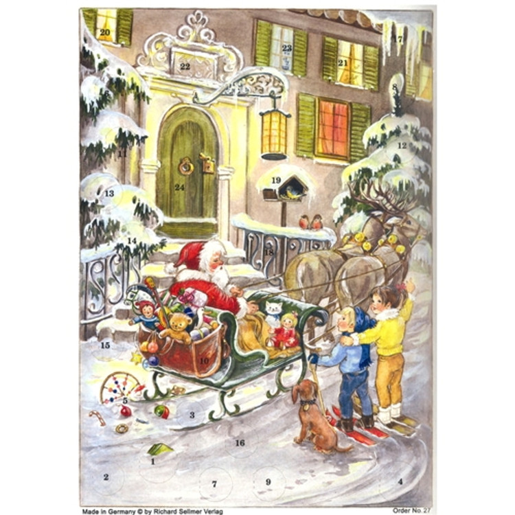 Santa Advent Calendar