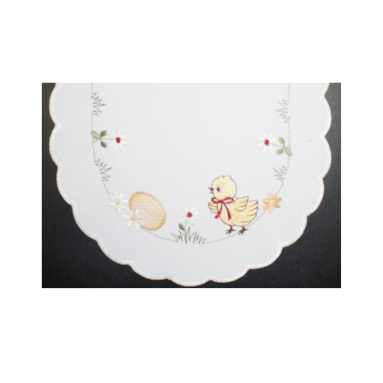 Spring Chick and Egg 9" Round