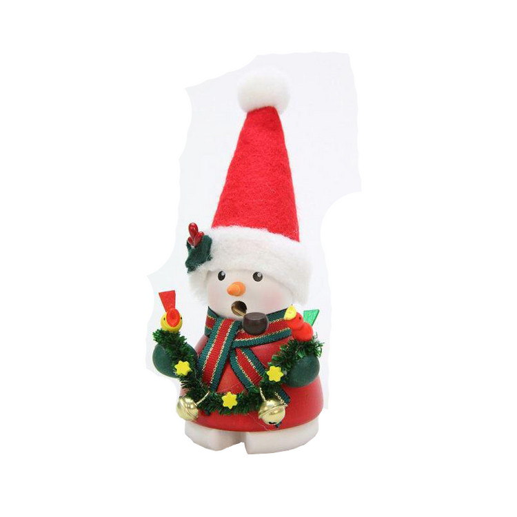 Snowman Santa with Bells