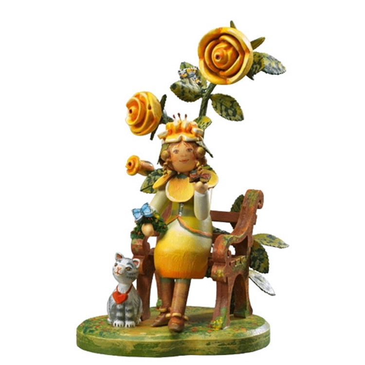 Yellow Dog Rose Flower Child