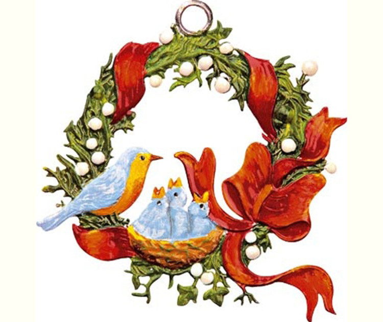 Wreath with Birds