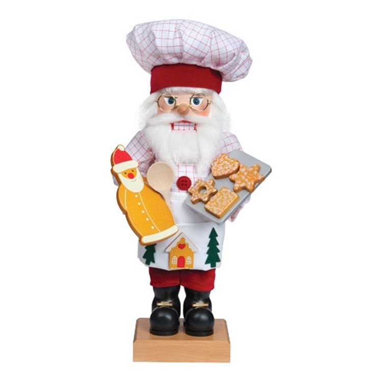 Santa Baking Gingerbread