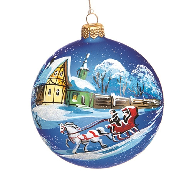 Sleigh Ride by Country Church