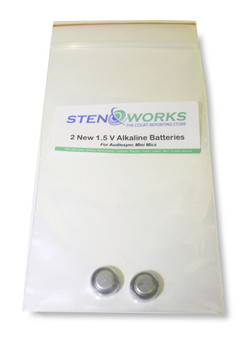 StenoWork's Batteries for Mini Microphones StenoWork's Batteries for Mini Microphones