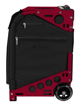 Zuca Professional Wheelie Case for Stenograph in Black - New Candy Red Frame Zuca Professional Wheelie Case for Stenograph in Black - New Candy Red Frame